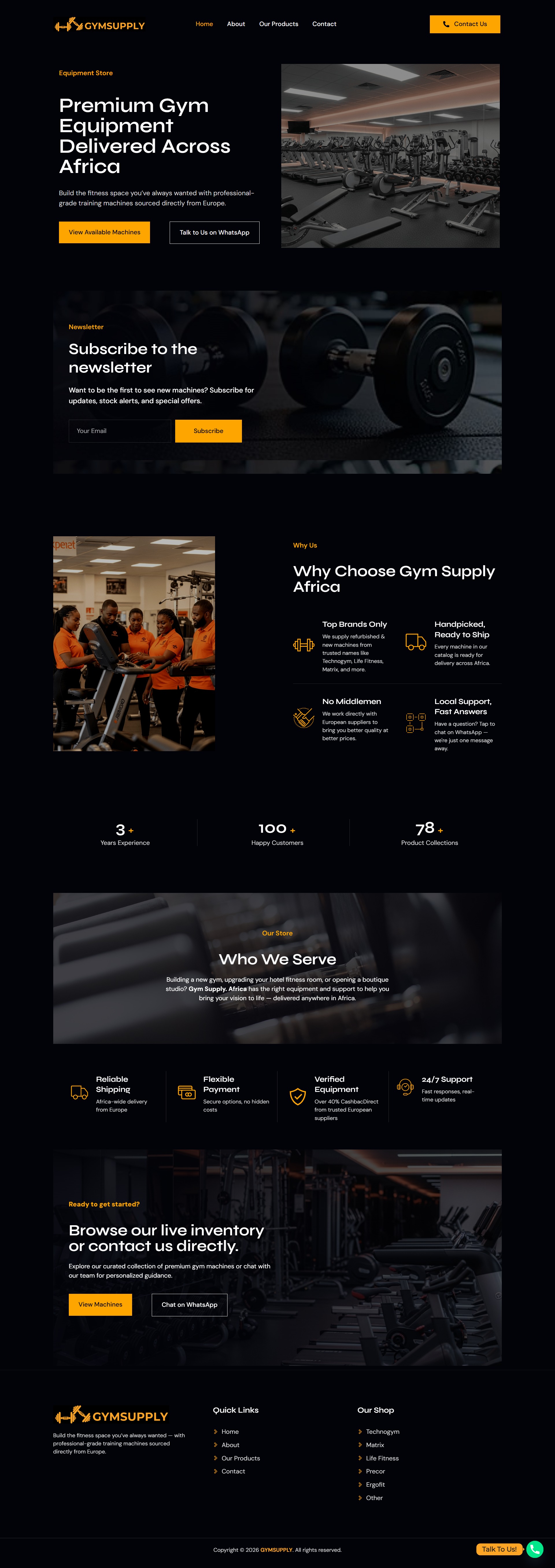 Gym Supply Africa